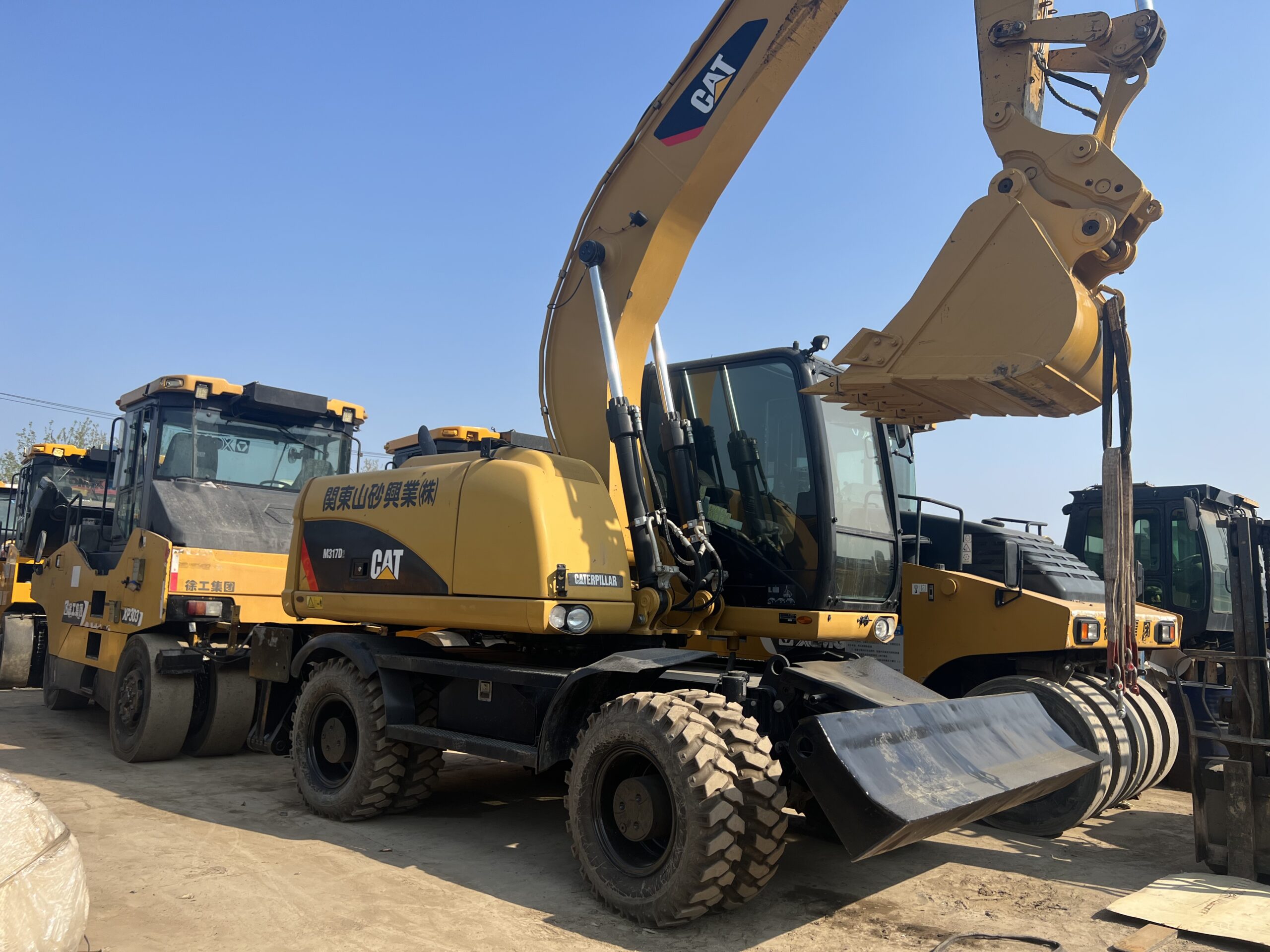 CAT317Wheel digging - Image 6